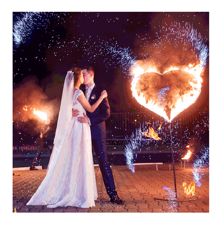 Организация пиротехнического шоу на свадьбу  Циолковский | ciolkovskij.salutsklad.ru
