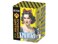 Красотка Батарея салютов купить в Циолковском | ciolkovskij.salutsklad.ru