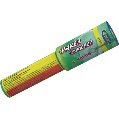 Дымовой (с чекой) зеленый Фальшфейер купить в Циолковском | ciolkovskij.salutsklad.ru