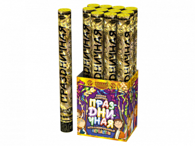 Праздничная 50 Пневматическая хлопушка купить в Циолковском | ciolkovskij.salutsklad.ru