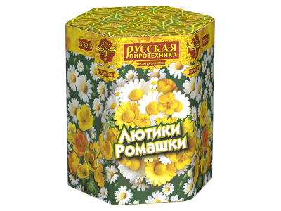 Лютики-Ромашки Фейерверк купить в Циолковском | ciolkovskij.salutsklad.ru