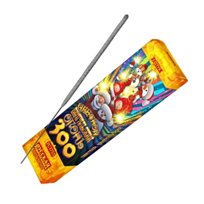 Цветной 300 мм. Бенгальские огни купить в Циолковском | ciolkovskij.salutsklad.ru